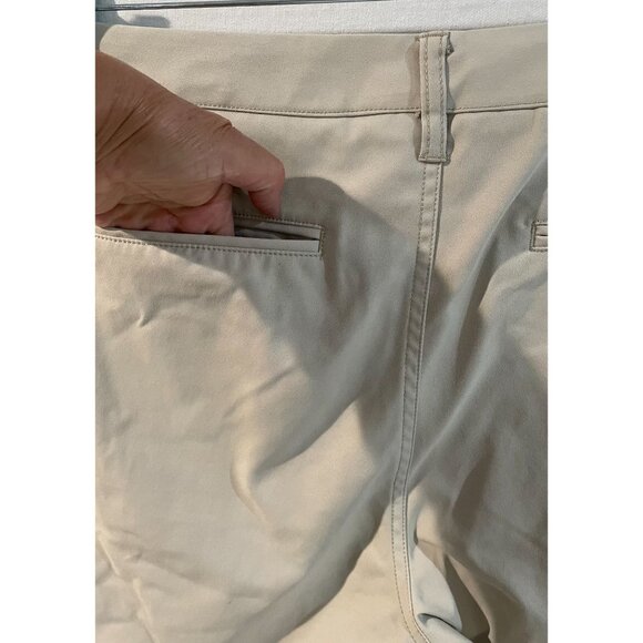 Maide Bonobos Golf Khaki Shorts Beige Men's Size 34 Cotton Blend - Picture 6 of 13